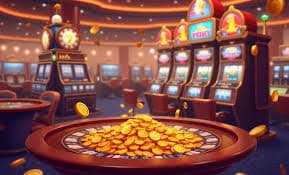 Live dealer casino game in progress with professional dealer and players